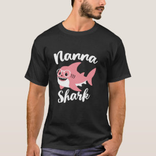 Nanna Shark Mor s Day Grandma Funny T Shirt