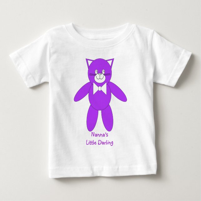 Nanna's Little Darling T-shirt (Framsida)