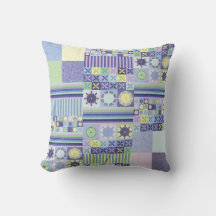 Nannas snygga stickade virkade filtmönster