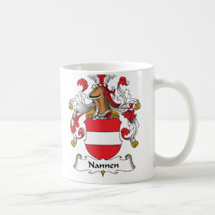 Nannen familjvapensköld kaffemugg