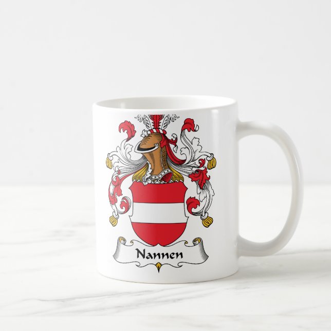 Nannen familjvapensköld kaffemugg (Höger)
