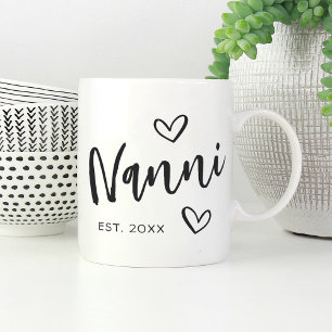 Nanni-år etablerad farmor kaffemugg