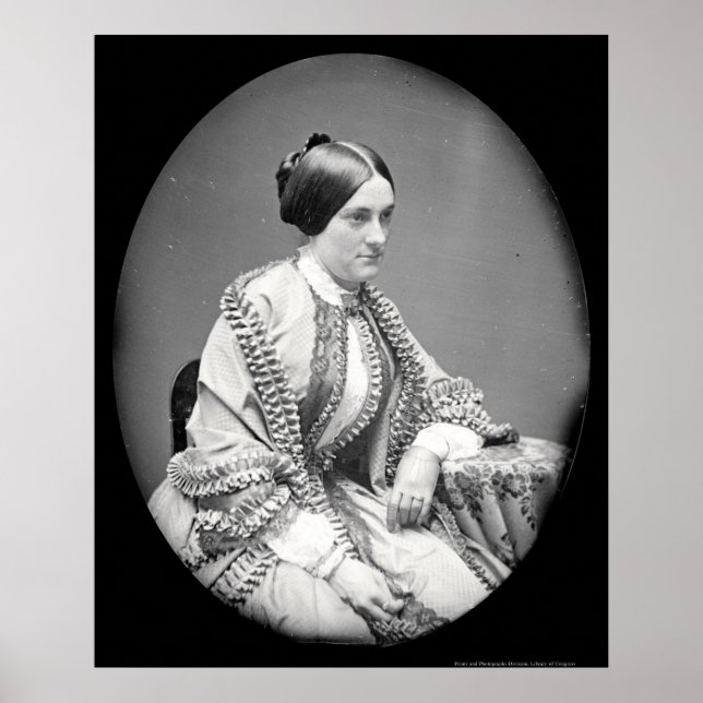 "Nannie" Macomb Daguerreotype 1850 Poster (Framsidan)