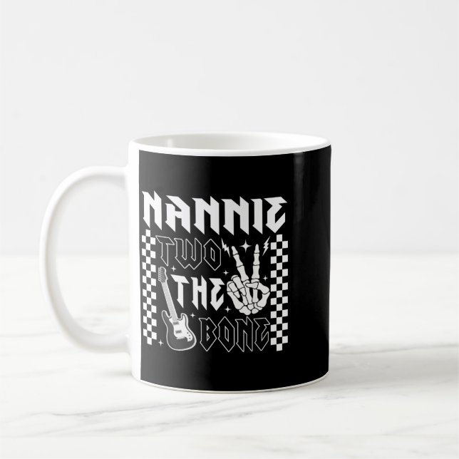 Nannie Of The Bad Two The Bone Födelsedag 2 År Kaffemugg (Vänster)