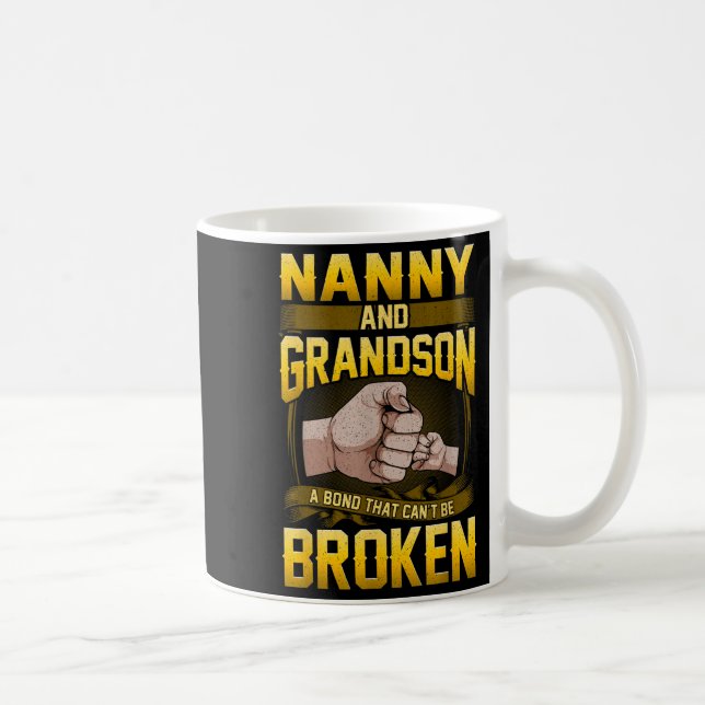 Nanny And Grandson A Bond That Can't Be Broken Shi Kaffemugg (Höger)
