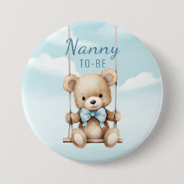 Nanny Att Gåva Teddybjörn Gunga Knapp