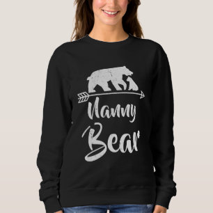 Nanny Bear Best Gift Mor Fars dag T Shirt