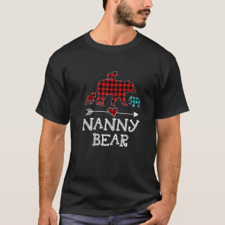 Nanny Bear jul jul Pajama Red Play Buffalo T Shirt