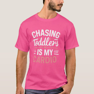 Nanny Childcare Chasing Småbarn Daycare Teacher B T Shirt