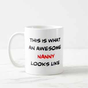 nanny, fantastisk kaffemugg