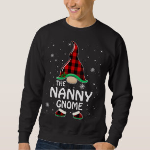 Nanny Gnome Buffalo Play Matching Family Christma Lång Ärmad Tröja