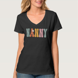 Nanny Groovy Vintage uppskattelsedag för kvinnor T Shirt