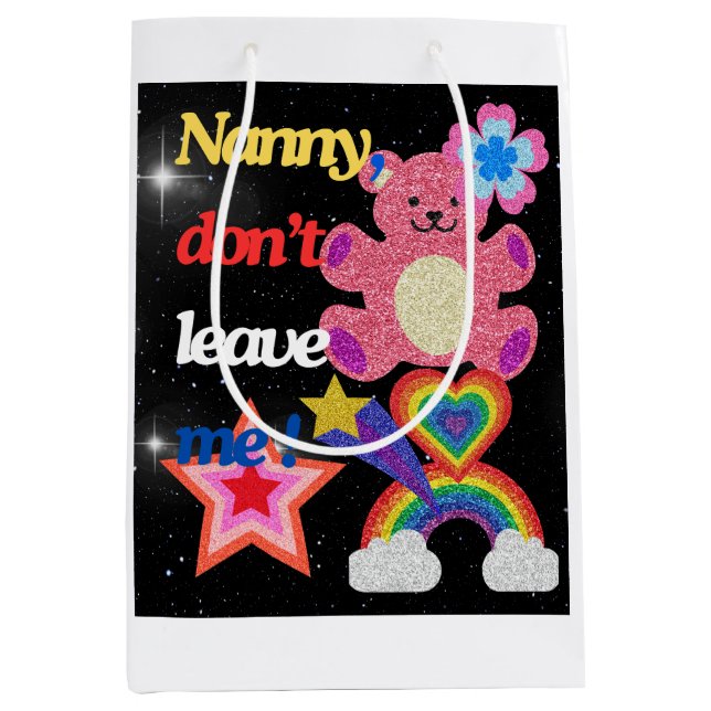 Nanny, lämna mig inte! (Framsidan)