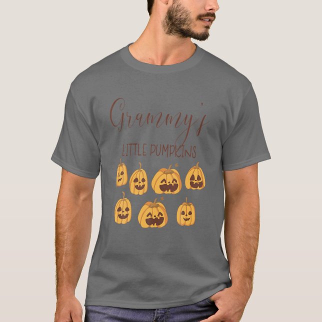 Nanny Little Pumpkins - Funny Pumpkin T Shirt (Framsida)