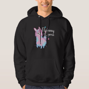 Nanny Llama Matching Family jul Pajamas Hoodie