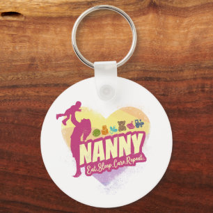 Nanny Nursemaid Vintage Babyvvakt Childcare Nurse Nyckelring