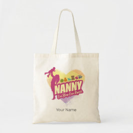 Nanny Nursemaid Vintage Babyvvakt Childcare Nurse Tygkasse