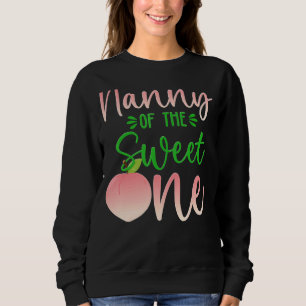 Nanny of the Birthday One Peach 1st Summer Fruit F T Shirt