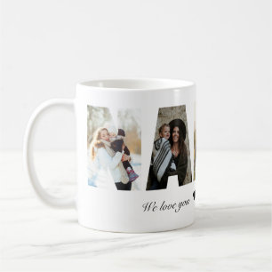 Nanny Photo Collage Kaffemugg