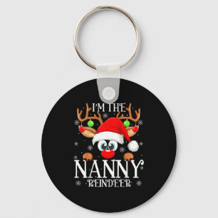 Nanny Ren Jul Familj Matchande Grupp Kul Nyckelring