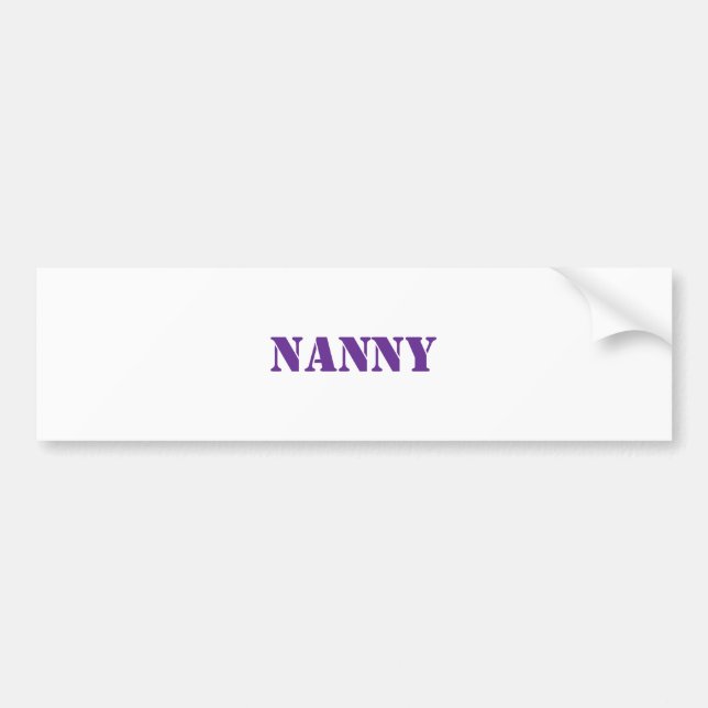 Nanny  sticker bildekal (Framsidan)