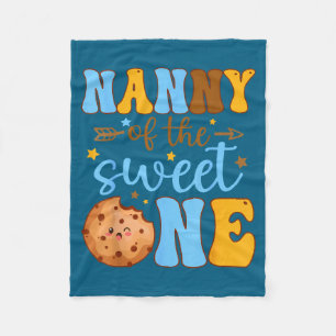 Nanny Sweet 1-års Cookie Artwork Fleecefilt