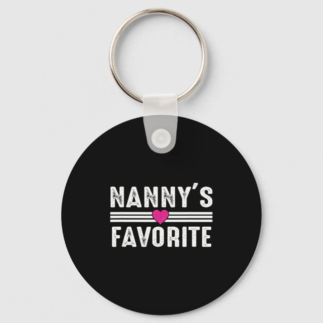 Nannys Favorit  Nyckelring (Framsida)