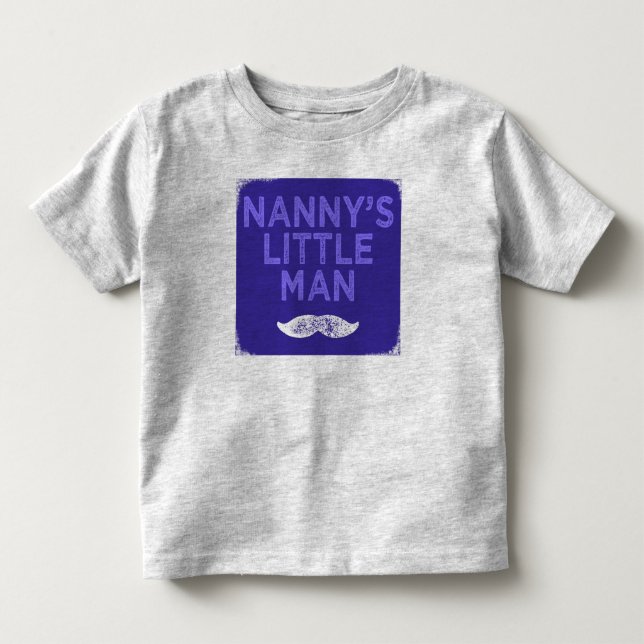 Nanny's Little Man Tee Shirt (Framsida)