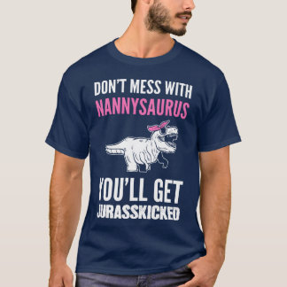 Nannysaurus barnomsorgsarbetare present pojke t shirt