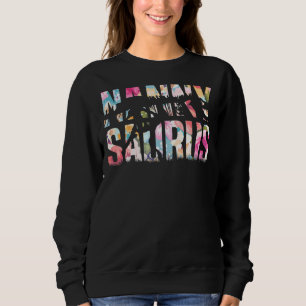 Nannysaurus Rex Grandma Dinosaur Rex Nanny Saurus T Shirt