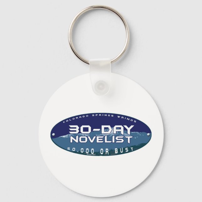 NaNo Colorado Vår Keychain Nyckelring (Framsida)