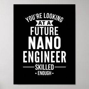 NANO ingenjör-gåva Poster