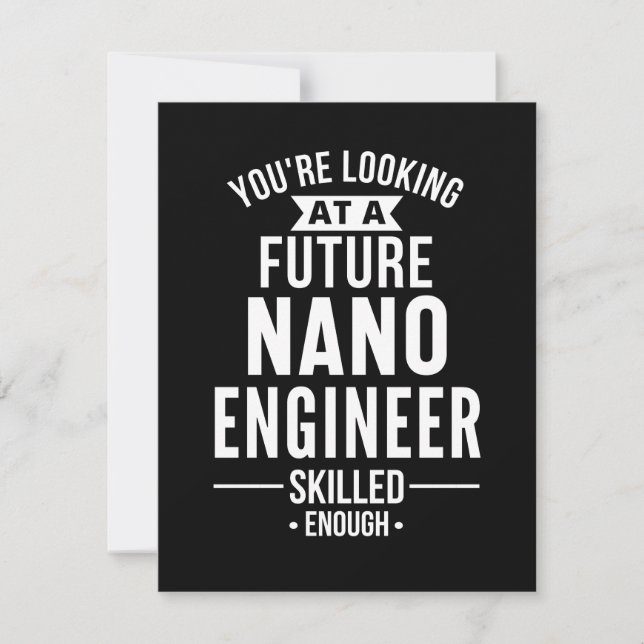 NANO ingenjörspresent Spara Datumet (Framsida)
