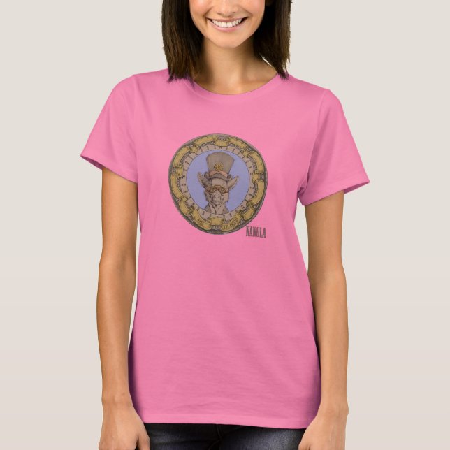 NaNo Los Angeles Steampunk Lemur T-shirt (Framsida)