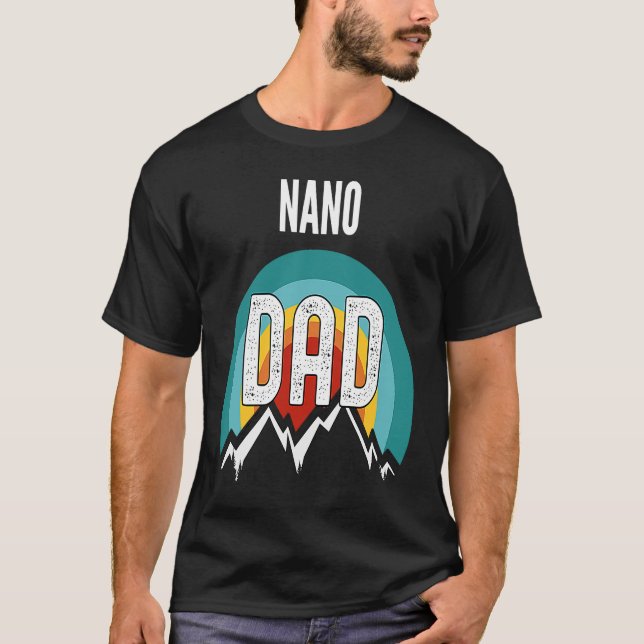 Nano Pappa Crypto for Fars dag T Shirt (Framsida)