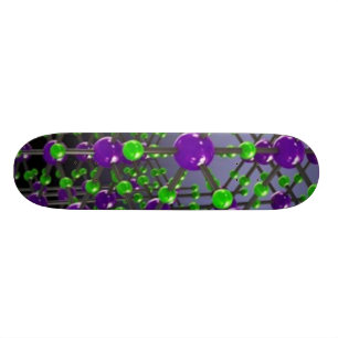 "NANOBOARD-" HI--TECHNOLOGYSKATEBOARD OLD SCHOOL SKATEBOARD BRÄDA 18 CM