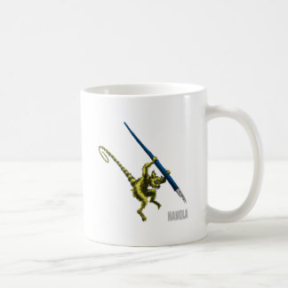 NaNoLA - Lemur med reservoarpennan Kaffemugg