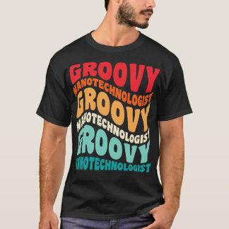 Nanoteknolog Vintage Retro 60 s 70:s Vibes T Shirt