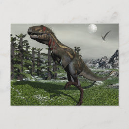 Nanotyrannus dinosaur - 3D-rendering Vykort