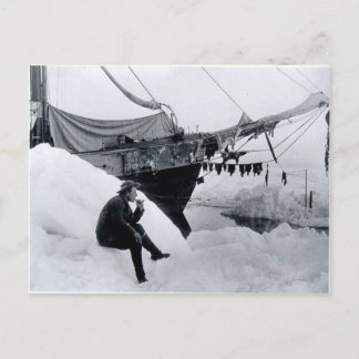 Nansen i Arktis, med Gramen Vykort