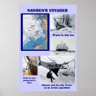 Nansens resor, Fram Poster