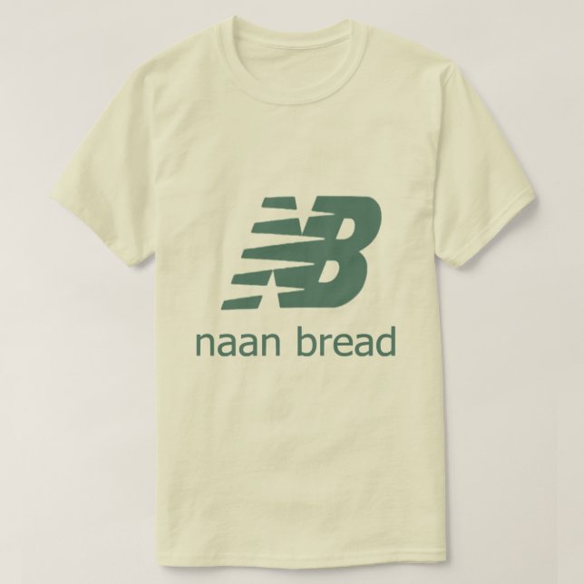 Nanskt bröd t shirt (Design framsida)