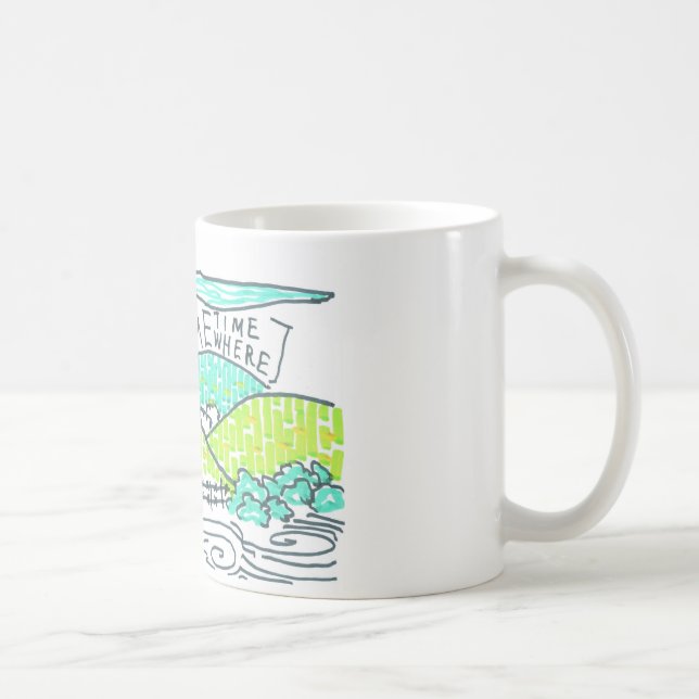 Nånstans/Nåntid Kaffemugg (Höger)