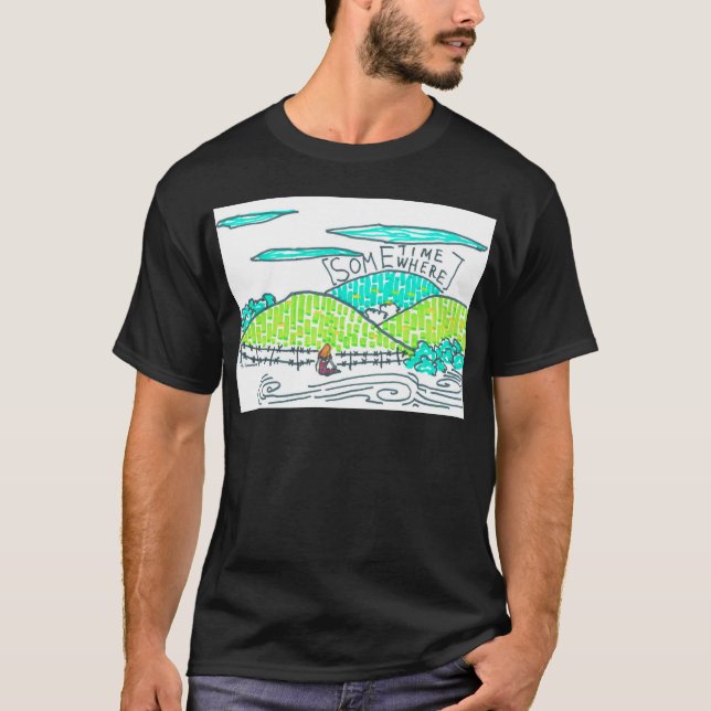 Nånstans/Nåntid Tee Shirt (Framsida)