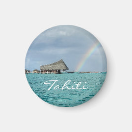 Nånstans över regnbågen i Tahiti Magnet