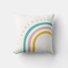Nånstans över regnbågen kudde
