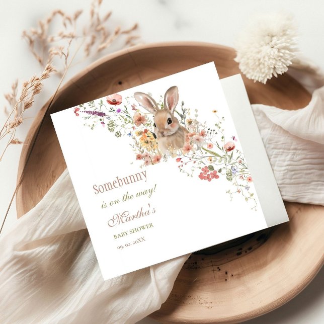 Nånstans på Påsk Wildblomskådaren Pappersservett (Skapare uppladdad)