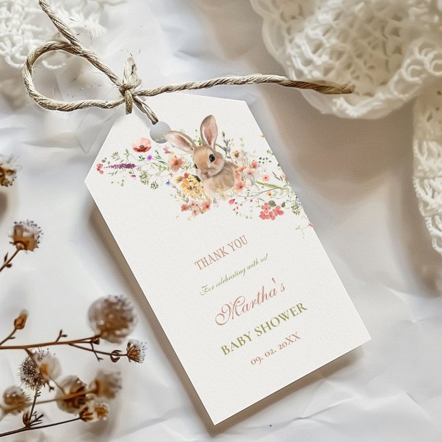 Nånstans på Påsk Wildblomskådaren Presentetikett (Skapare uppladdad)