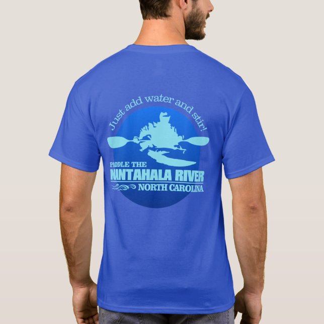 Nantahala (blå) t-shirt (Baksida)