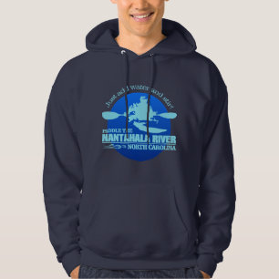 Nantahala (blått) sweatshirt med luva